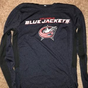 Columbus Blue Jackets athletic shirt, long sleeve